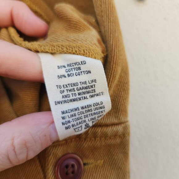 Alex Mill Denim Jumpsuit khaki Overalls - Picture 9 of 11